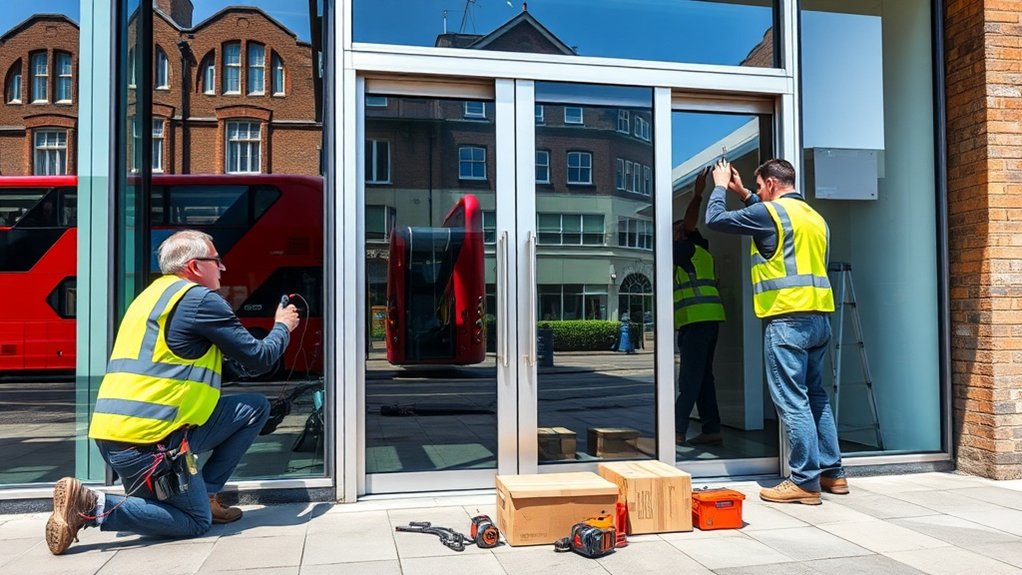 Automatic Door Installation Lower Edmonton