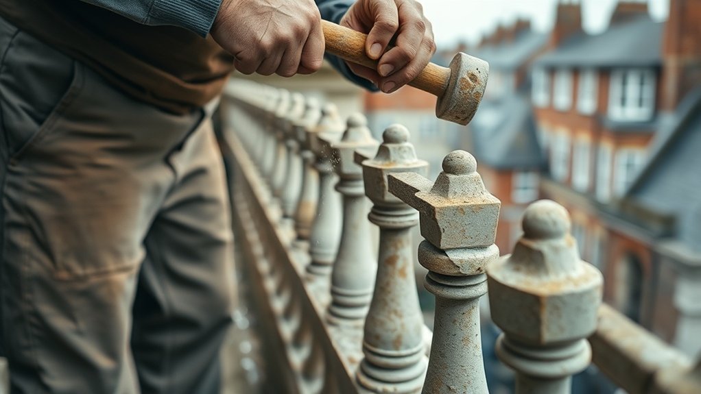 Balustrade Repair Lower Edmonton