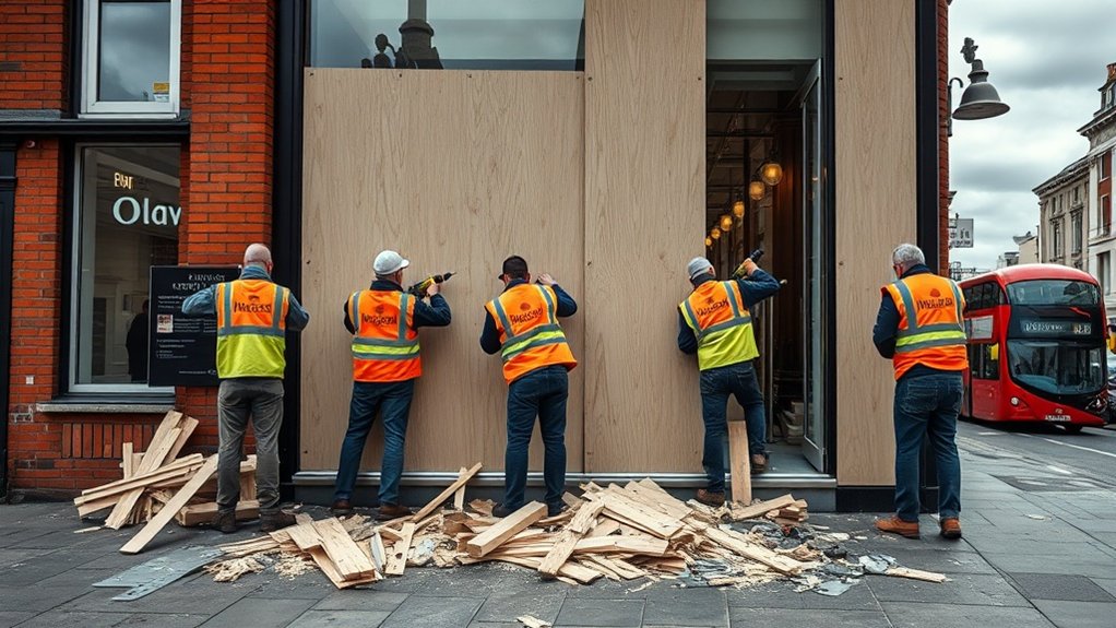 Boarding Up Security Lower Edmonton