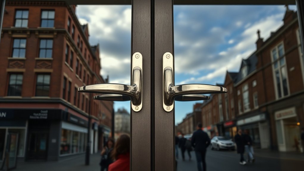 Glass Doors Silver Street