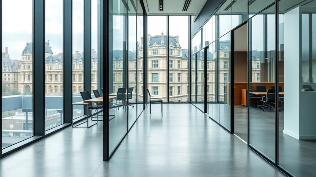 Glass Partitions Lower Edmonton