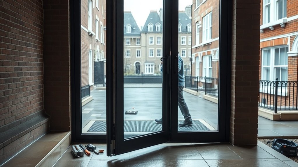 Pivot Door Installation Lower Edmonton