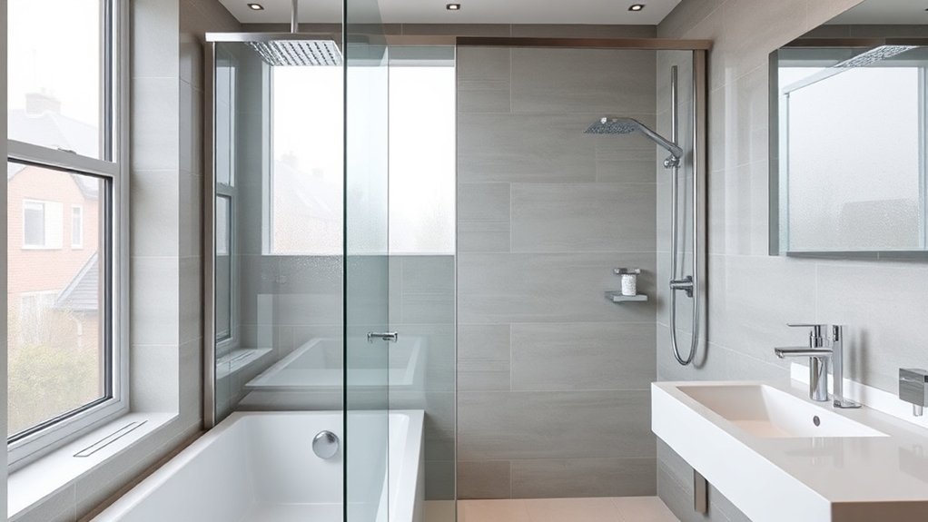 Semi-Frameless Shower Screens Lower Edmonton