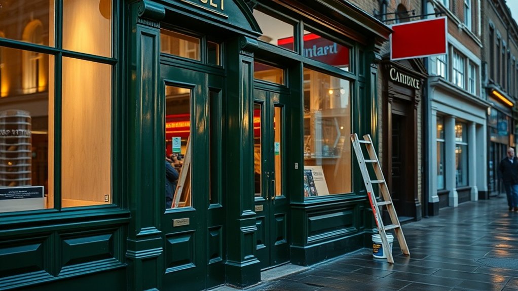 Shop Front Repair Lower Edmonton